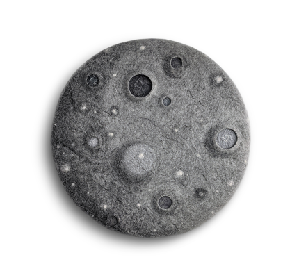 Decorative acoustic panel "Luna"
