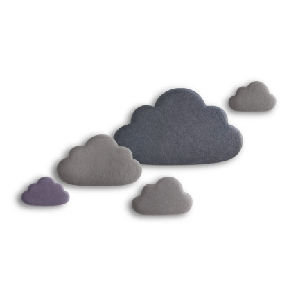 Set of acoustic panels "Clouds"